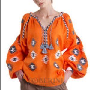 Foberini Aztec embroidered Tunic | Size Large